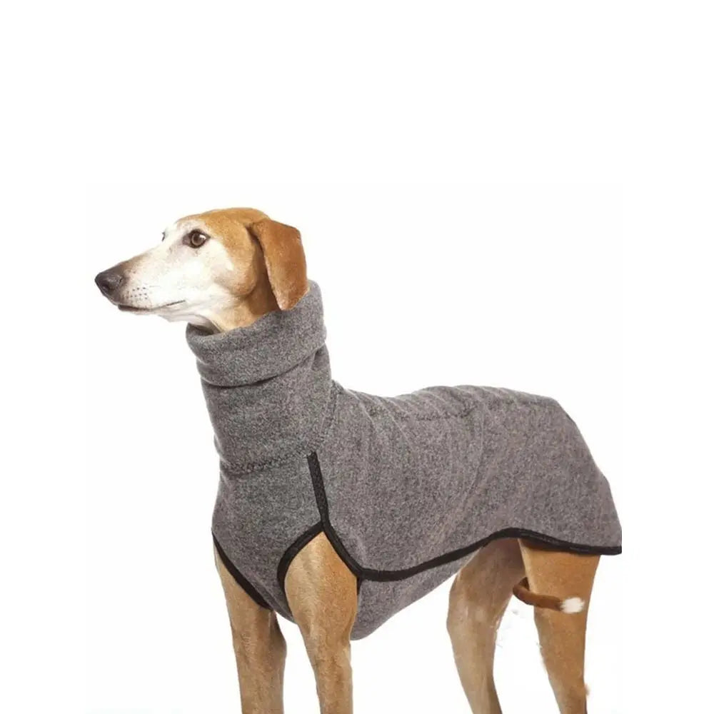 Dog Pet Winter High Collar Jumper Sweater Medium Big Dog Coat Jacket Great Dane Greyhound Pitbull Clothing Pets Clothes