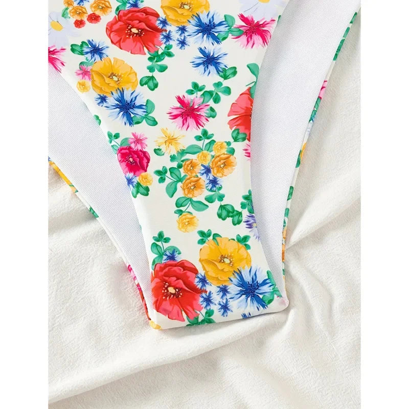 Sexy Bikini Swimsuit Women's Triangle Split Thermal Spring 2025 Trendy Swimwear Trendsetting Chinese Brand Female Bathing Suit