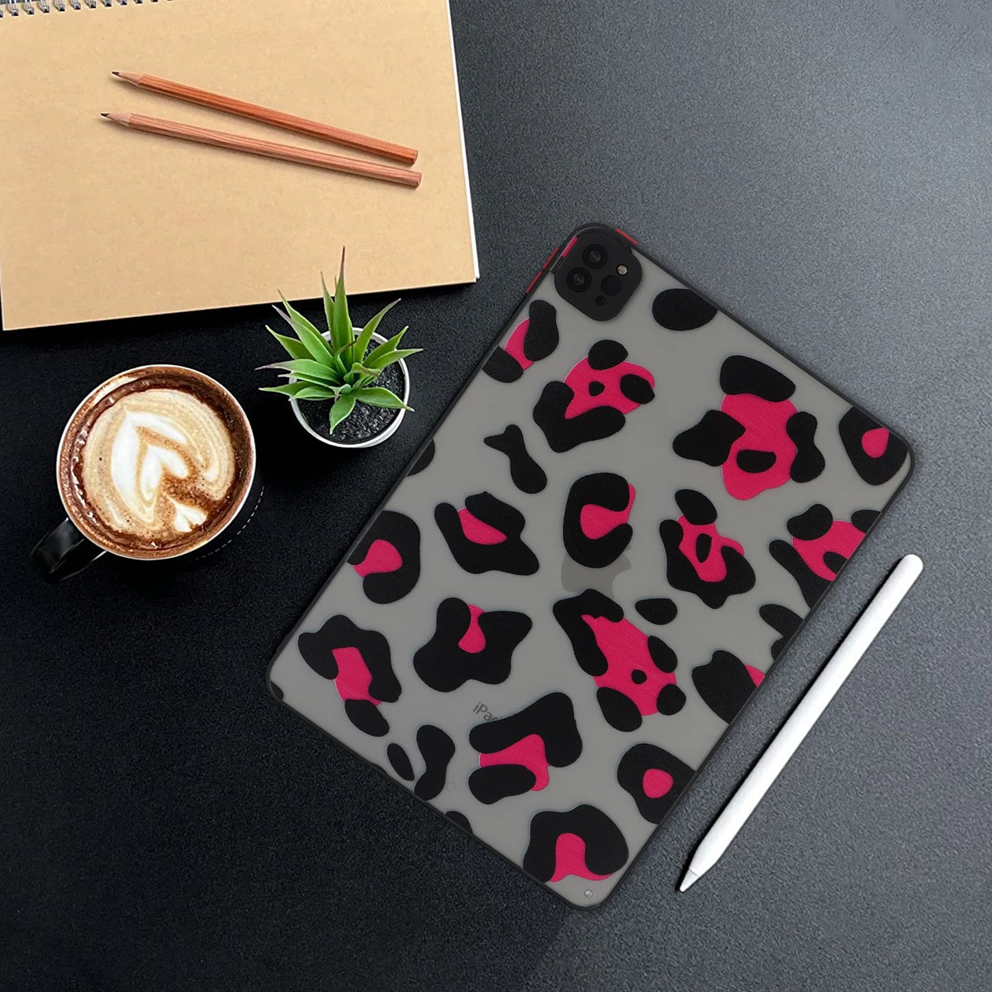 Case Universal For iPad Pro 12.9 2022 2021 2020 2018 6th 5th 4th 3rd Generation Cute Funda Printed Cover PC TPU Protective Shell