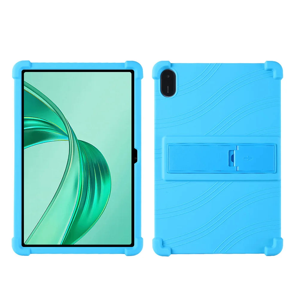 Adjustable Kickstand Case for Huawei Honor Pad X8a 2024 11inch NDL-W09 Multi-angles Soft Silicone Cover Kids Safe Shockproof # R