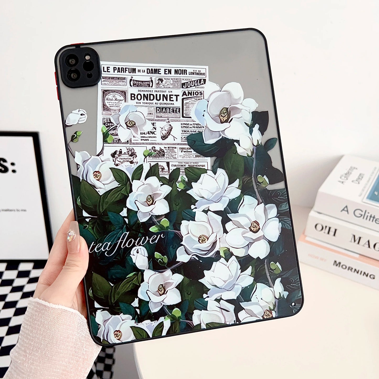 Case Universal For iPad Pro 12.9 2022 2021 2020 2018 6th 5th 4th 3rd Generation Cute Funda Printed Cover PC TPU Protective Shell