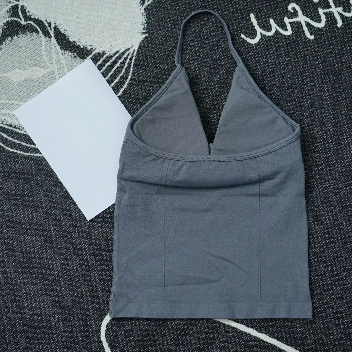 Four Seasons New Gym Fashion Yoga Gym Clothing Hip Pants Neck Bra Comfortable Dopamine Pilates Set