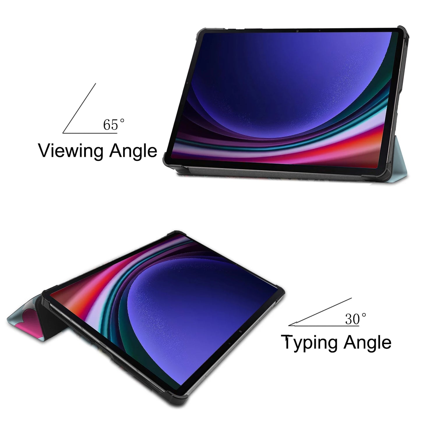 For Samsung Galaxy TAB S9 11inch Tablet Leather Material Is Dust-Proof Drop-Proof Scratch-Proof And Comes With A Sleep Function