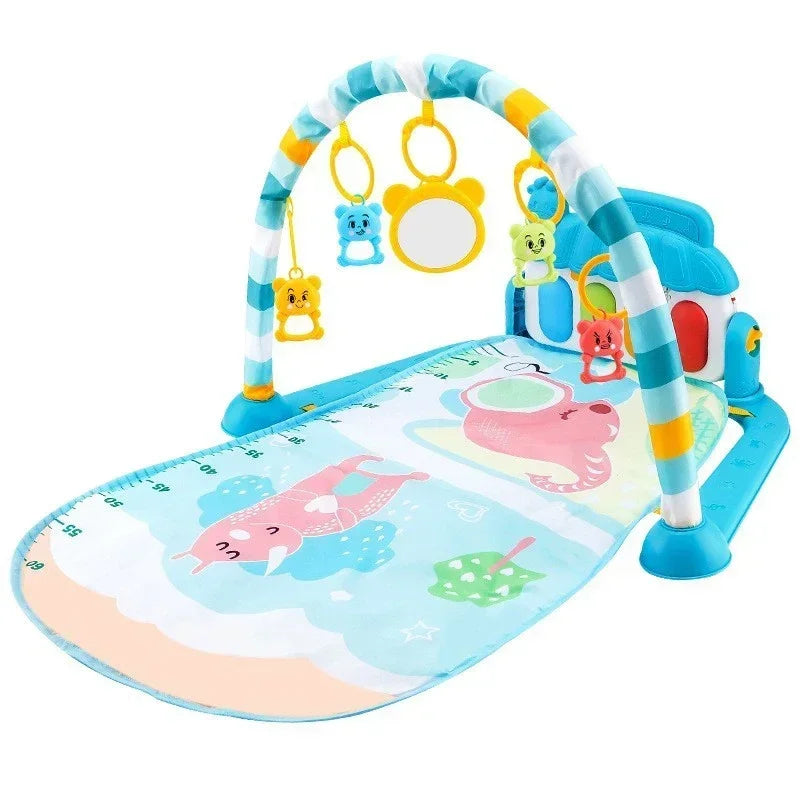 Baby Music Rack Play Mat Kids Piano Keyboard Carpet Gym Crawling Activity Infant Rug Early Educational Toy for Baby Gift