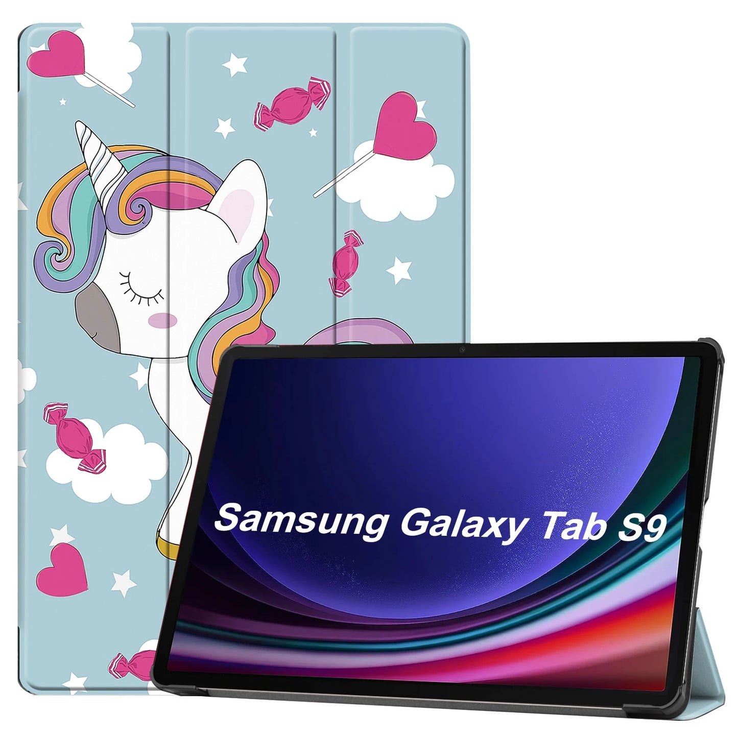 For Samsung Galaxy TAB S9 11inch Tablet Leather Material Is Dust-Proof Drop-Proof Scratch-Proof And Comes With A Sleep Function