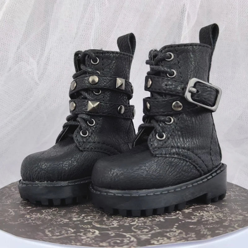 1/4 Bjd Shoes Msd Casual Punk Military Boots 1/3 Bjd Doll Snow Boots Shoes For Dollfie DREAM MID DK LUTS SOOM DOD Dollmore Luts