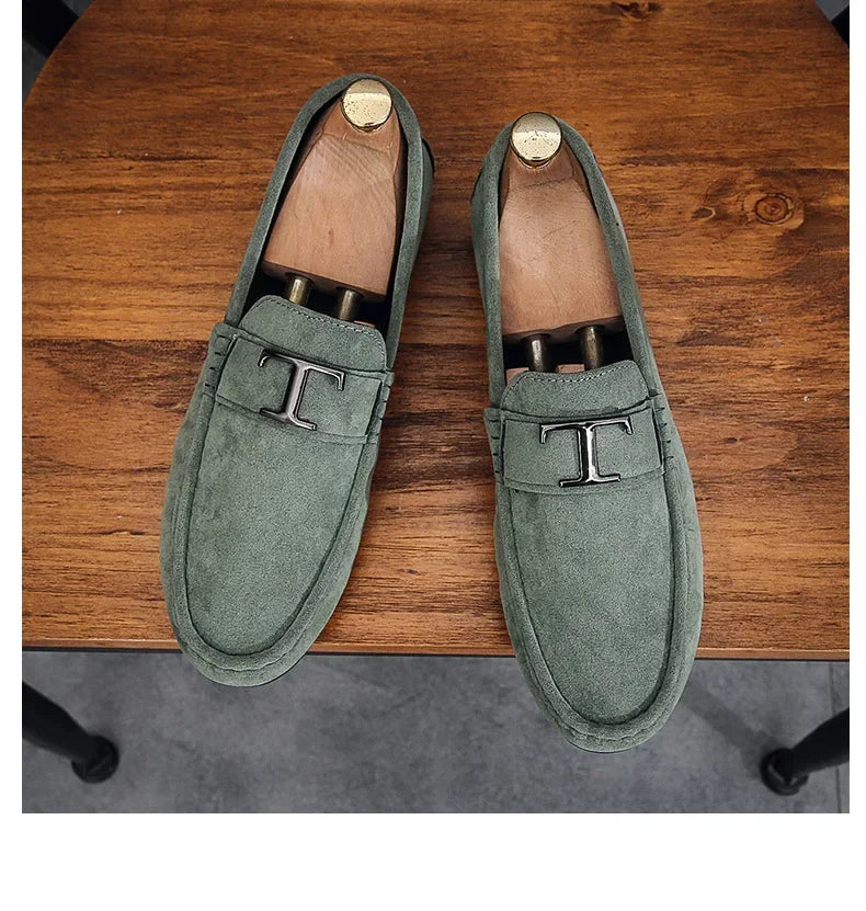 Tênis Brand Men Shoes  New Men Casual Shoes Allmatch Loafer Shoe Men Fashion Business Shoe Fashion Soft Sole Social Shoe 2024