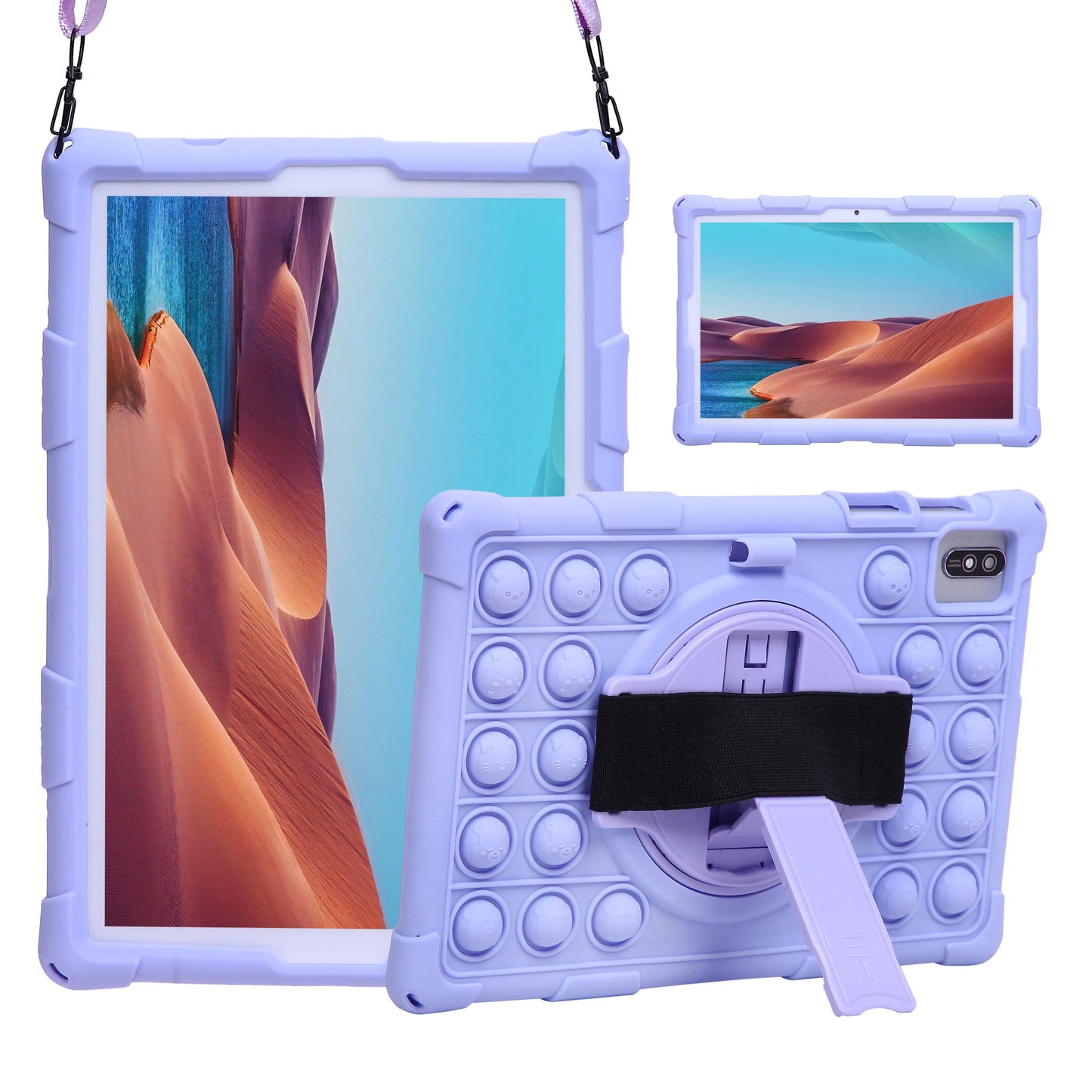 For Lenovo Tab M11 11inch M10 5G M10 Plus 3rd K10 m10 FHD PLUS X606 P11 TB-J606F Xiaoxin Pad 2024 TB331FC Tablet Case Shockproof