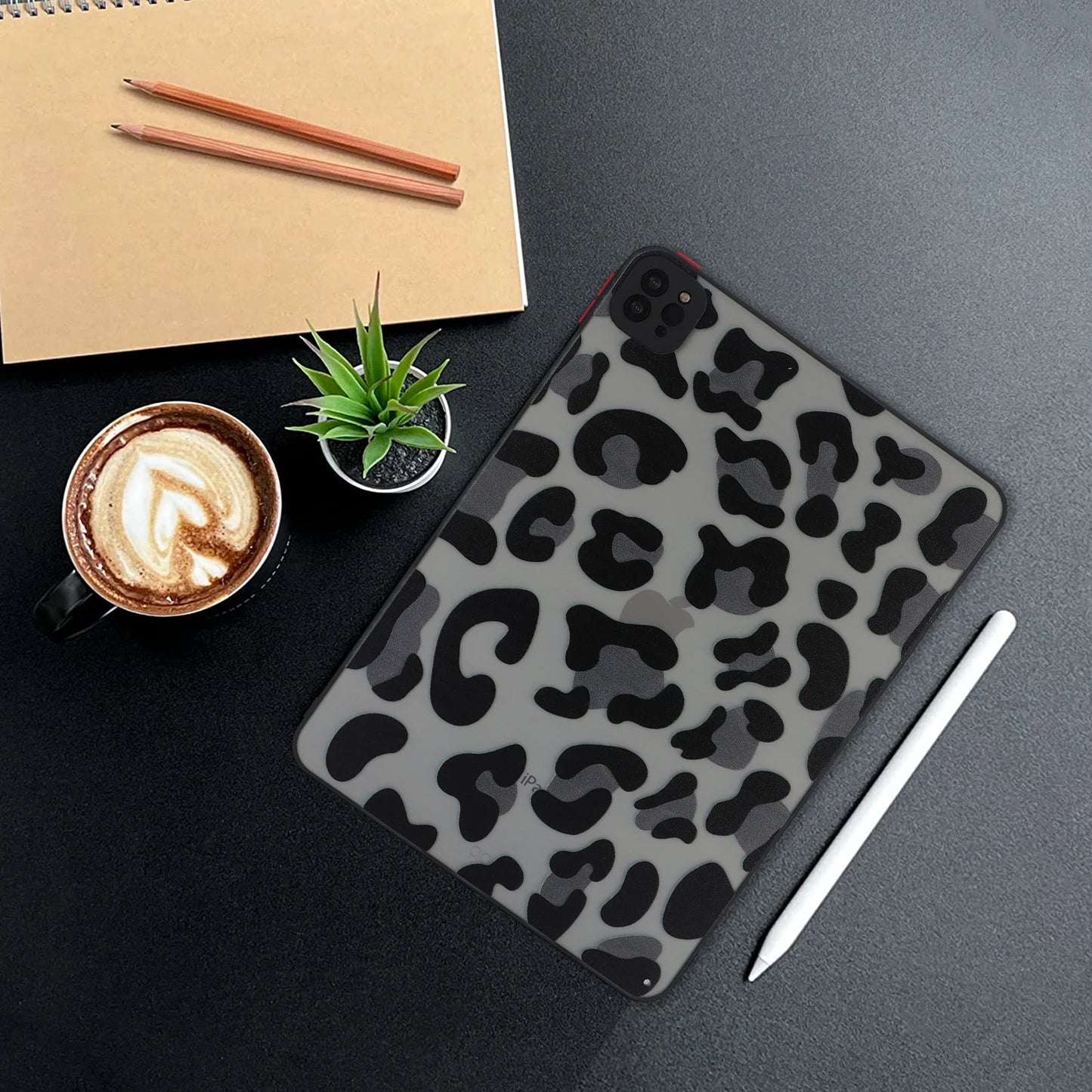 Case Universal For iPad Pro 12.9 2022 2021 2020 2018 6th 5th 4th 3rd Generation Cute Funda Printed Cover PC TPU Protective Shell