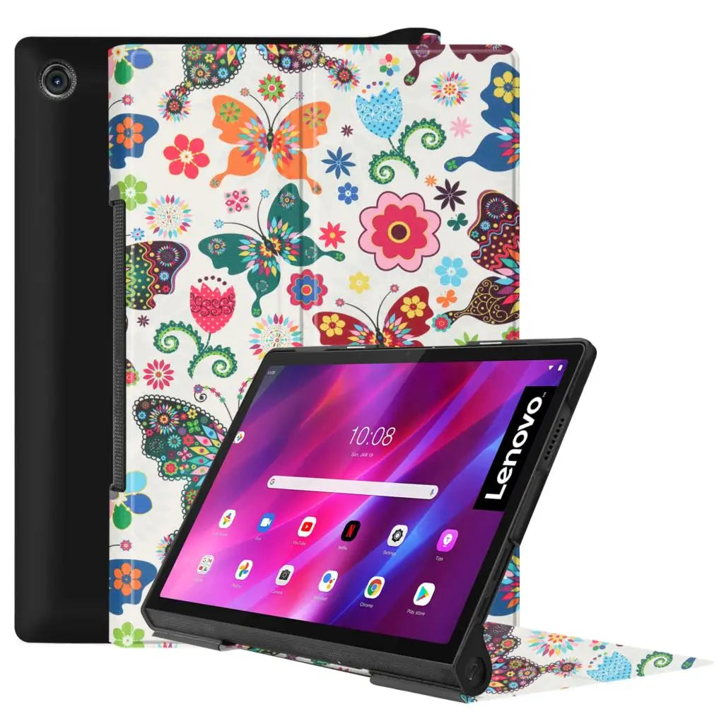 Luxury PU Leather Case For Lenovo Yoga Tab 13 11 YT-K606F YT-J706F 2021 Yoga Smart Tab  10.1 2019 YT-X705F YT-X705X Stand Cover