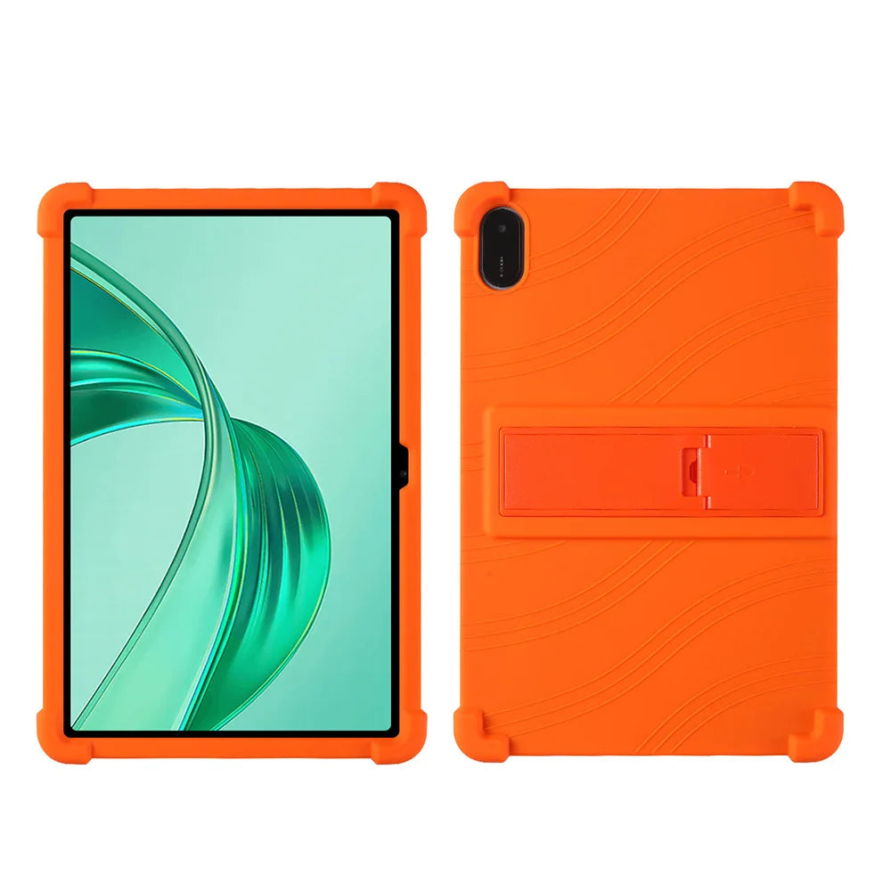 Adjustable Kickstand Case for Huawei Honor Pad X8a 2024 11inch NDL-W09 Multi-angles Soft Silicone Cover Kids Safe Shockproof # R