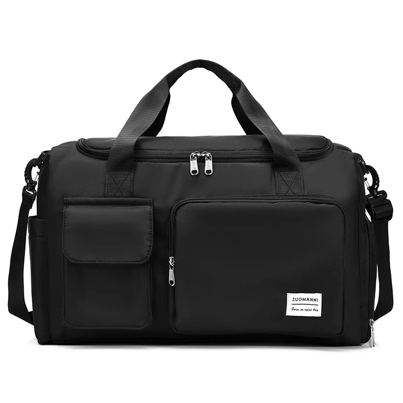 Carry On Travel Bag Large Capacity Weekender Overnight Duffle Bags with Shoe Compartment Sports Fitness Bags for Women