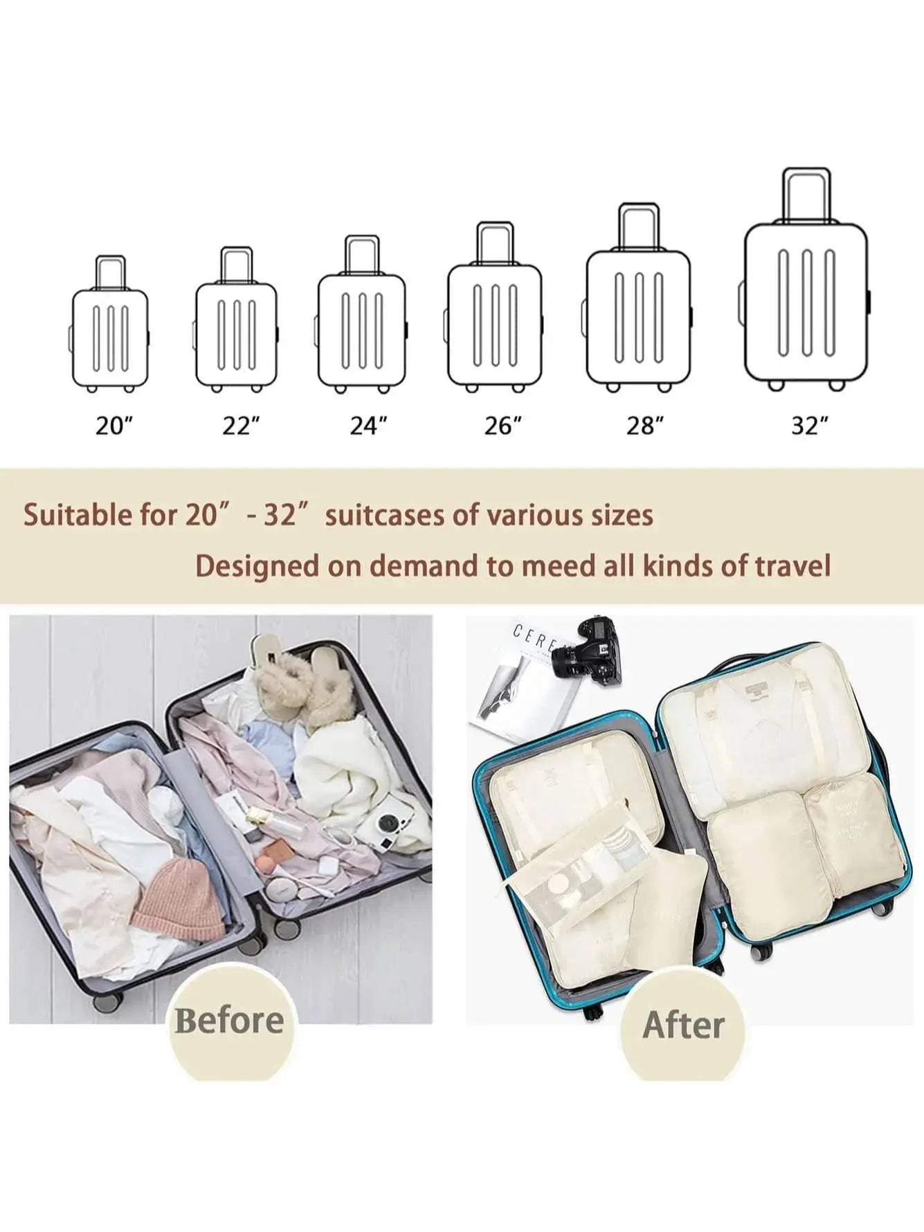 8 pcs Travel Organizer Storage Bags Portable Travel Organizer Travel Bag For Luggage Organizer Clothes Shoes Bag Drawstring bag