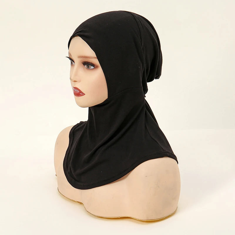 Wholesale Ready To Go wear Instant Hijab for Ladies Tie Back Premium Quality Jersey Scarf Cotton Neck Cover Muslim Woman Hijabs