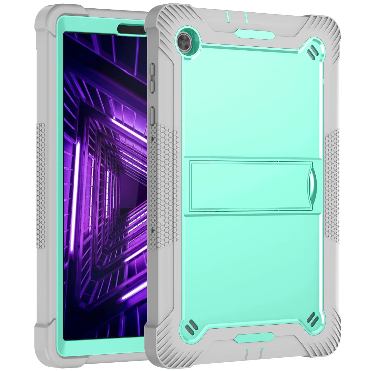 Armor Case For Lenovo Tab M10 Plus 3rd Gen 2022 10.6 TB125FU 128FU Gen3 TB328FU TB328XU HD X606F X306F Shockproof Stand Cover