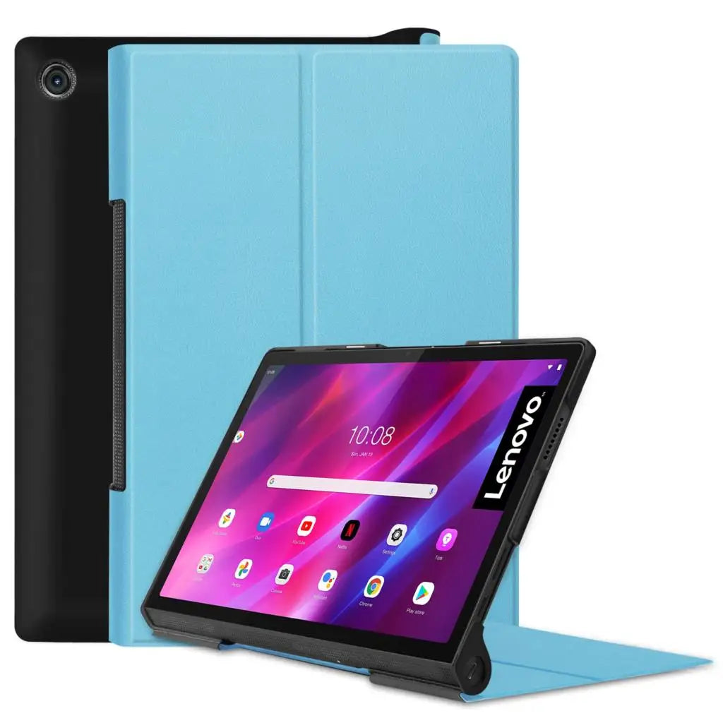 Luxury PU Leather Case For Lenovo Yoga Tab 13 11 YT-K606F YT-J706F 2021 Yoga Smart Tab  10.1 2019 YT-X705F YT-X705X Stand Cover