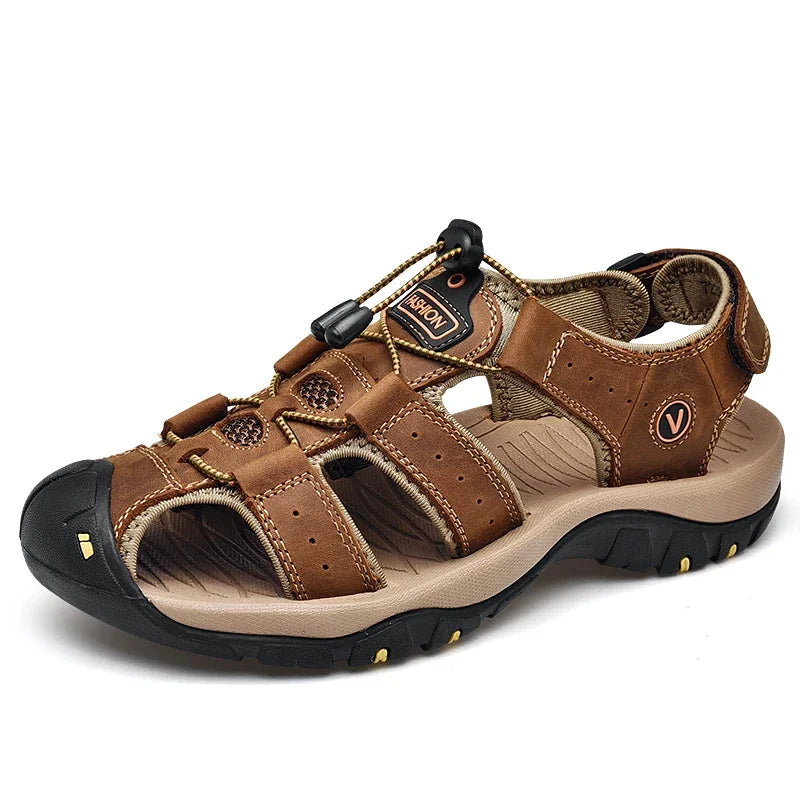 Summer Shoes for Men Breathable Mens Sandals Outdoor Hiking Water Beach Sandals Camping Fishing Climbing Man Sneakers