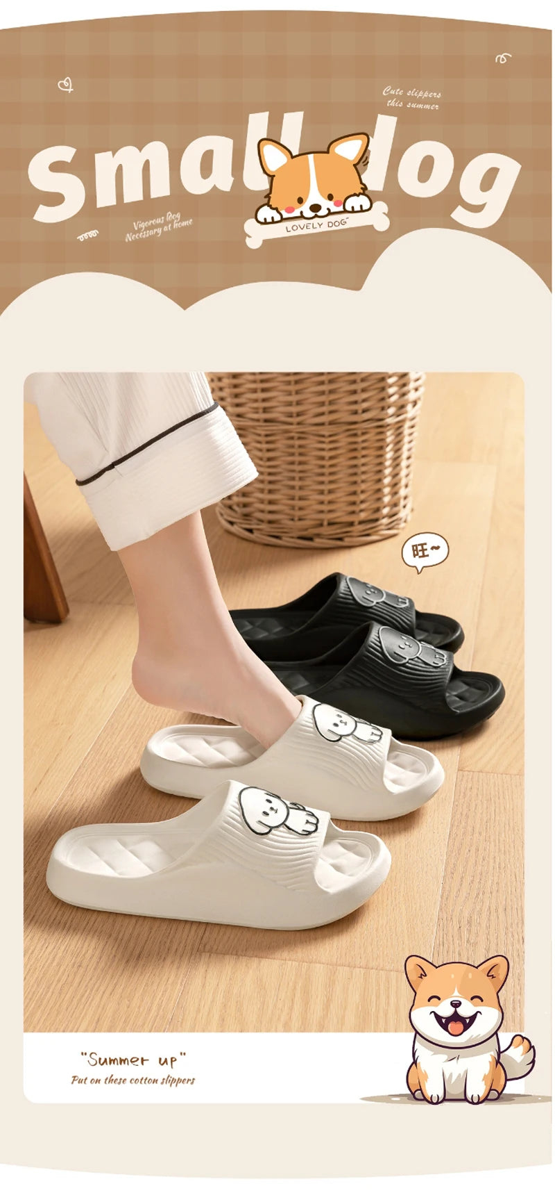 Cute Couple Pillow Slippers Female Summer Wear 2024 New Bathroom Bath Non-slip Indoor Home Eva Thick Bottom Sandals