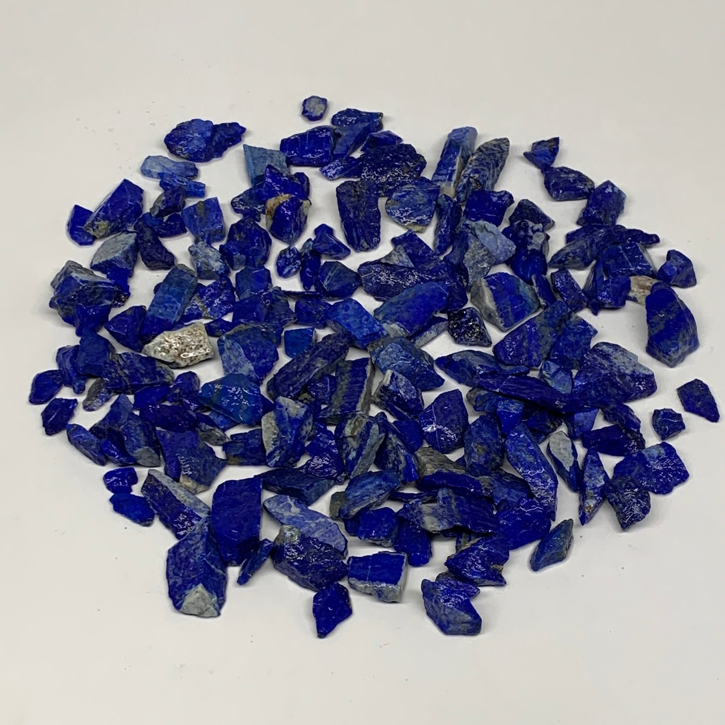 464g,163pcs,0.4"-1.6", Small Tiny Chips Rough Lapis Lazuli @Afghanistan,B12019