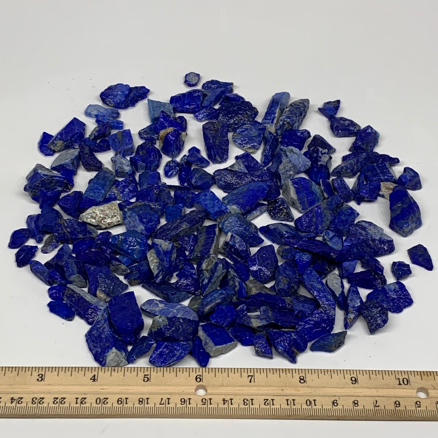 464g,163pcs,0.4"-1.6", Small Tiny Chips Rough Lapis Lazuli @Afghanistan,B12019