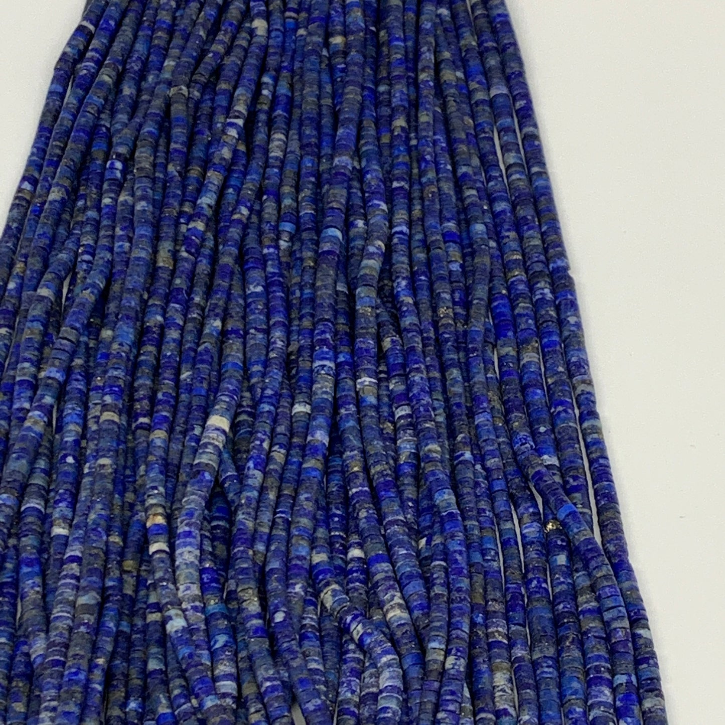 50 strand, 2mm-3mm, Small Size Natural Lapis Lazuli Beads Tube @Afghansitan,B131