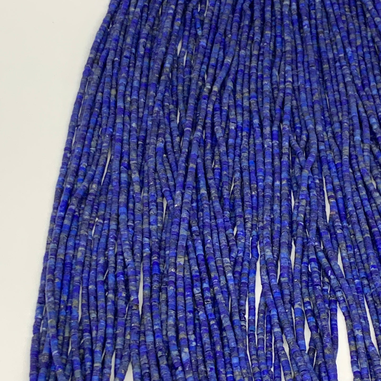 50 strand, 1mm-2mm, Tiny Size Natural Lapis Lazuli Beads Tube @Afghansitan,B1313