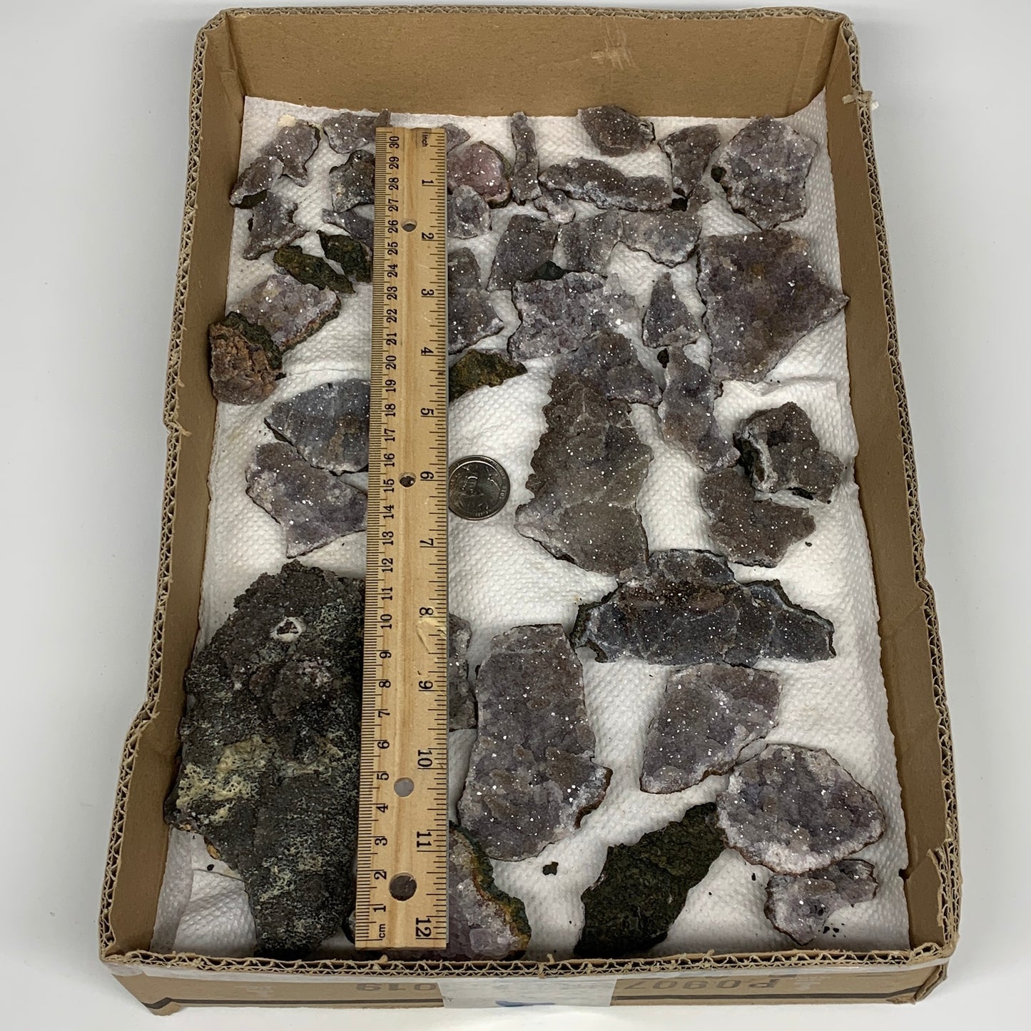 870g, 1"-5.3", Small Pieces Rough Manganese Cluster Mineral Specimen, B10951